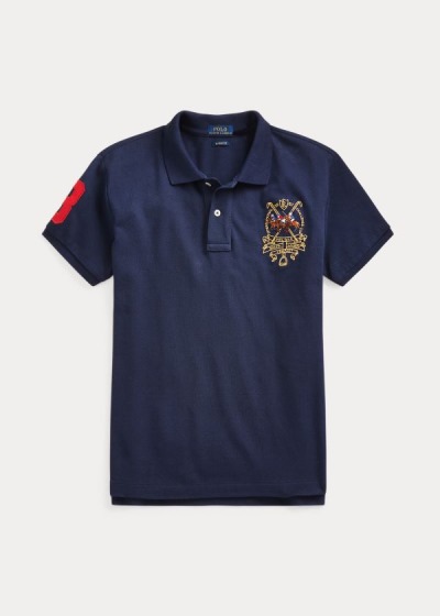 Women's Polo Ralph Lauren Classic Fit Polo Shirts | 637514OFZ